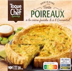 Tarte aux poireaux - Toque du Chef en promo à 1,86 € chez Lidl Tarte aux poireaux - Toque du Chef dans le catalogue Lidl
