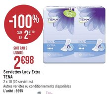 Géant Casino Nantes - Serviettes lady extra Promo Serviettes lady extra dans le catalogue Géant Casino "SOLDES jusqu'à - 50%" à Nantes