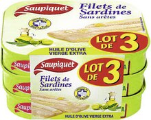 Casino Supermarchés Ronquerolles - Filets de sardines à l’huile d’olive vierge extra Promo Filets de sardines à l’huile d’olive vierge extra dans le catalogue Casino Supermarchés "Le mois Casinomania" à Ronquerolles