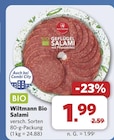 Bio Salami im Angebot bei combi in Garbsen Bio Salami Angebote von Wiltmann bei combi Garbsen für 1,99 €