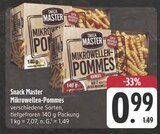 Mikrowellen-Pommes im Angebot bei E center in Amberg Mikrowellen-Pommes Angebote von Snack Master bei E center Amberg für 0,99 €
