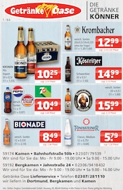Aktueller Getränke Oase Prospekt mit Pepsi, "Aktuelle Angebote", Seite 1