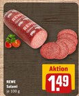 Aktuelle Wurst Angebote bei REWE in Offenbach (Main) Aktuelles Salami Angebot bei REWE in Offenbach (Main) ab 1,49 €