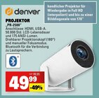 PROJEKTOR „PR-2500“ Angebote von denver bei Marktkauf Reutlingen für 49,99 €