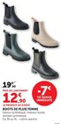 Boots de pluie femme en promo chez Super U Grenoble à 12,90 €