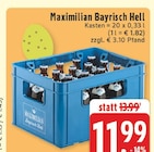 Aktuelles Bayrisch Hell Angebot bei E center in Rheda-Wiedenbrück ab 11,99 €