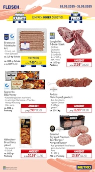 Rindfleisch im Metro Prospekt "Wochenangebote" mit 23 Seiten (Fürth)