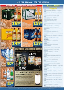 Warsteiner im aktuellen Getränke Arena Prospekt (Bochum) Warsteiner im Getränke Arena Prospekt "DIE GETRÄNKEKÖNNER" mit 4 Seiten (Bochum)