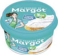 Géant Casino Mouxy - LE FROMAGE DE MARGOT Nature Bio 30% MG Promo LE FROMAGE DE MARGOT Nature Bio 30% MG dans le catalogue Géant Casino "Les 366 jours les + promo de France" à Mouxy