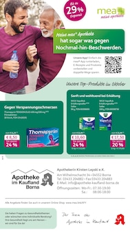 mea - meine apotheke Prospekt Unsere September-Angebote mit 4 Seiten