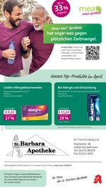 mea - meine apotheke Apotheken Prospekt der aktuellen Woche mit 4 Seiten, gültig von 01.04.2026 bis 30.04.2026, in Wassenberg und Umgebung Aktueller mea - meine apotheke Apotheken Prospekt in Wassenberg und Umgebung, "Unsere April-Angebote" mit 4 Seiten, 01.04.2026 - 30.04.2026
