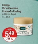 Verwöhnendes Creme-Öl-Peeling von Kneipp im aktuellen V-Markt Prospekt für 5,49 €