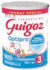 Croissance 3 optipro poudre des 1 an - GUIGOZ en promo chez Super U Clermont-Ferrand à 5,36 €