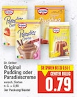 Original Pudding oder Paradiescreme von Dr. Oetker im aktuellen E center Prospekt