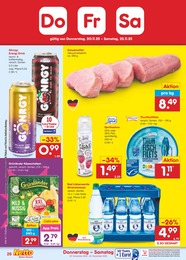 Netto Marken-Discount Mineralwasser im Prospekt Netto Marken-Discount Mineralwasser im Prospekt