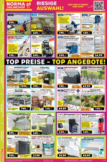 Waschmaschine im Norma Prospekt "Mehr fürs Geld" mit 28 Seiten (Magdeburg)