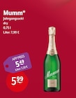Jahrgangssekt dry Angebote von Mumm bei Getränke Hoffmann Bayreuth für 5,49 €