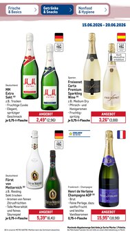 Sekt im aktuellen METRO Prospekt (Chemnitz) Sekt im METRO Prospekt "Wochenangebote + Gewinnspiel" mit 53 Seiten (Chemnitz)