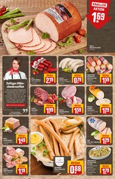 Fleischkäse Angebot im aktuellen REWE Prospekt auf Seite 12
