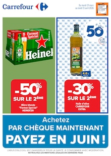 Catalogue Carrefour de la semaine "Carrefour" avec 1 pages, valide du 31/03/2026 au 13/04/2026 pour Sarreguemines et alentours Prospectus Carrefour de la semaine "Carrefour" avec 1 pages, valide du 31/03/2026 au 13/04/2026 pour Sarreguemines et alentours