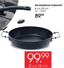 Zurbrüggen Geseke - Servierpfanne Adamant Servierpfanne Adamant Angebot bei Zurbrüggen Geseke im Prospekt "Es liegt was in der Luft… "