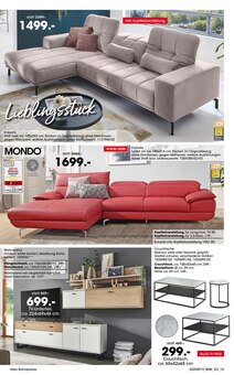 Sofa im Möbel Martin Prospekt "Jetzt profitieren: KÜCHENMESSE" mit 16 Seiten (Mannheim)