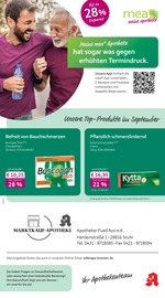 Aktueller mea - meine apotheke Apotheken Prospekt in Stuhr und Umgebung, "Unsere September-Angebote" mit 4 Seiten, 01.09.2025 - 30.09.2025
