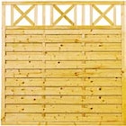Kreuz-Dichtzaun für 49,99 € bei Hellweg im Angebot Kreuz-Dichtzaun im aktuellen Hellweg Prospekt