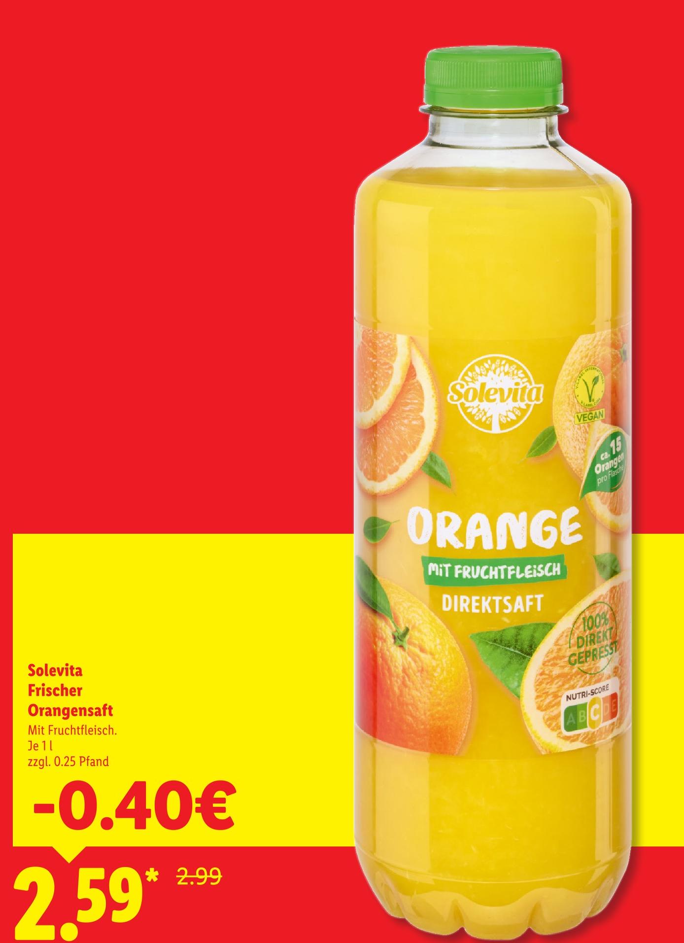 Frischer Orangensaft