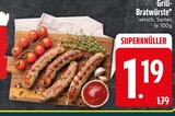 Grill-Bratwürste von  im aktuellen EDEKA Prospekt für 1,19 €
