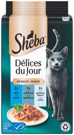 Sheba Délices du Jour pour chat