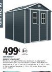 Abri Résine - E.Leclerc Abri Résine à 499,00 € dans le catalogue E.Leclerc