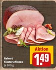 Klosterschinken Angebote von Reinert bei REWE Hofheim für 1,49 €