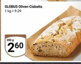 Aktuelles Oliven-Ciabatta Angebot bei GLOBUS in Trier ab 2,60 €