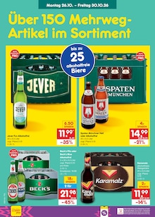 Jever im aktuellen Netto Marken-Discount Prospekt (Dresden) Jever im Netto Marken-Discount Prospekt "Aktuelle Angebote" mit 74 Seiten (Dresden)