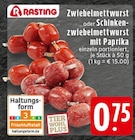 Zwiebelmettwurst Angebote von Rasting bei E center Ahlen für 0,75 €