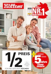 Aktueller Höffner Möbel & Einrichtung Prospekt in Paderborn und Umgebung, "150 JAHRE KÜCHEN POWER" mit 24 Seiten, 01.08.2025 - 12.08.2025