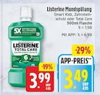 Mundspülung von Listerine für 3,49 € bei EDEKA im Angebot Mundspülung von Listerine im aktuellen EDEKA Prospekt