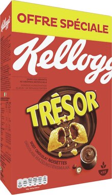Géant Casino Mouxy - Céréales chocolat noisettes Trésor Promo Céréales chocolat noisettes Trésor dans le catalogue Géant Casino "Les 366 jours les + promo de France" à Mouxy