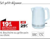 Bouilloire - SIGNATURE en promo chez But La Rochelle à 19,99 €