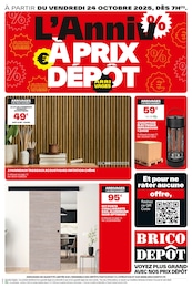 Prospectus Brico Dépôt, "L'Anniv À PRIX DÉPOT" à Saintes et alentours, 20 pages, 15/10/2025 - 22/10/2025 Catalogue Brico Dépôt "L'Anniv À PRIX DÉPOT" à Saintes et alentours, 20 pages, 15/10/2025 - 22/10/2025