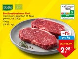 Aktuelle Rindfleisch Angebote bei Netto Marken-Discount in Trier Aktuelles Bio Roastbeef vom Rind Angebot bei Netto Marken-Discount in Trier ab 2,95 €