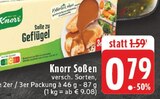 Soße zu Geflügel Angebote von Knorr bei EDEKA Velbert für 0,79 €