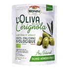Olives Vertes Dénoyautées Bio Au Naturel Monini dans le catalogue Auchan Hypermarché