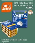 30 % Rabatt von Varta im aktuellen Müller Prospekt für 