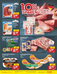 Fleisch im Netto Marken-Discount Prospekt "Aktuelle Angebote" mit 60 Seiten (Rostock)