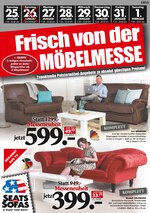 Seats and Sofas Prospekt "Frisch von der Möbelmesse", 4 Seiten, für Wunstorf, 25.01.2020 - 01.02.2020 Seats and Sofas Prospekt "Frisch von der Möbelmesse", 4 Seiten, für Wunstorf, 25.01.2020 - 01.02.2020