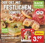 Dunkin Donut Christmas 4er Pack von Backstube für 3,99 € bei Netto Marken-Discount im Angebot Dunkin Donut Christmas 4er Pack von Backstube im aktuellen Netto Marken-Discount Prospekt