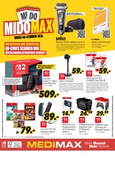 Nintendo Switch Angebot & Preis im aktuellen MEDIMAX Prospekt Nintendo Switch Angebot im aktuellen MEDIMAX Prospekt auf Seite 8
