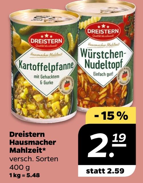 Hausmacher Mahlzeit